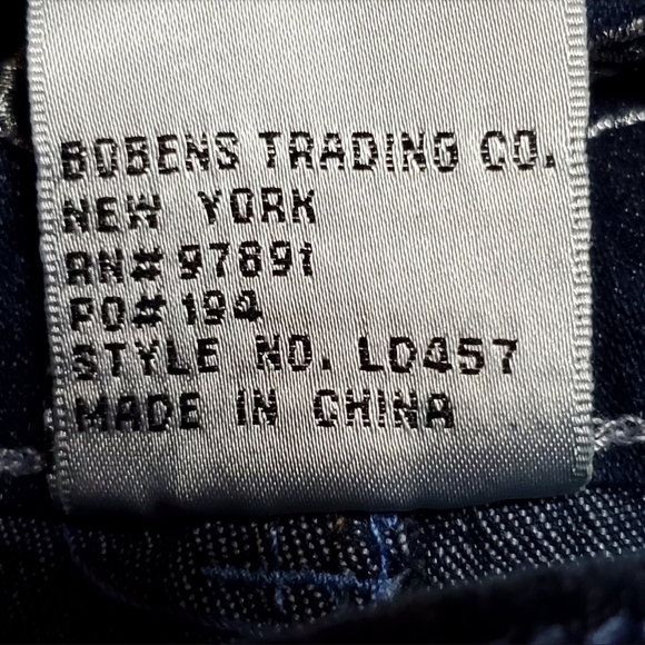 Y2k OSC Blue Demin Jeans Shorts Size 7 - Picture 6 of 6